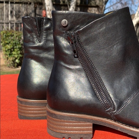 Jafa Shoes Jafa 482 Ankle Boots Black Soze 38 Nwob Poshmark